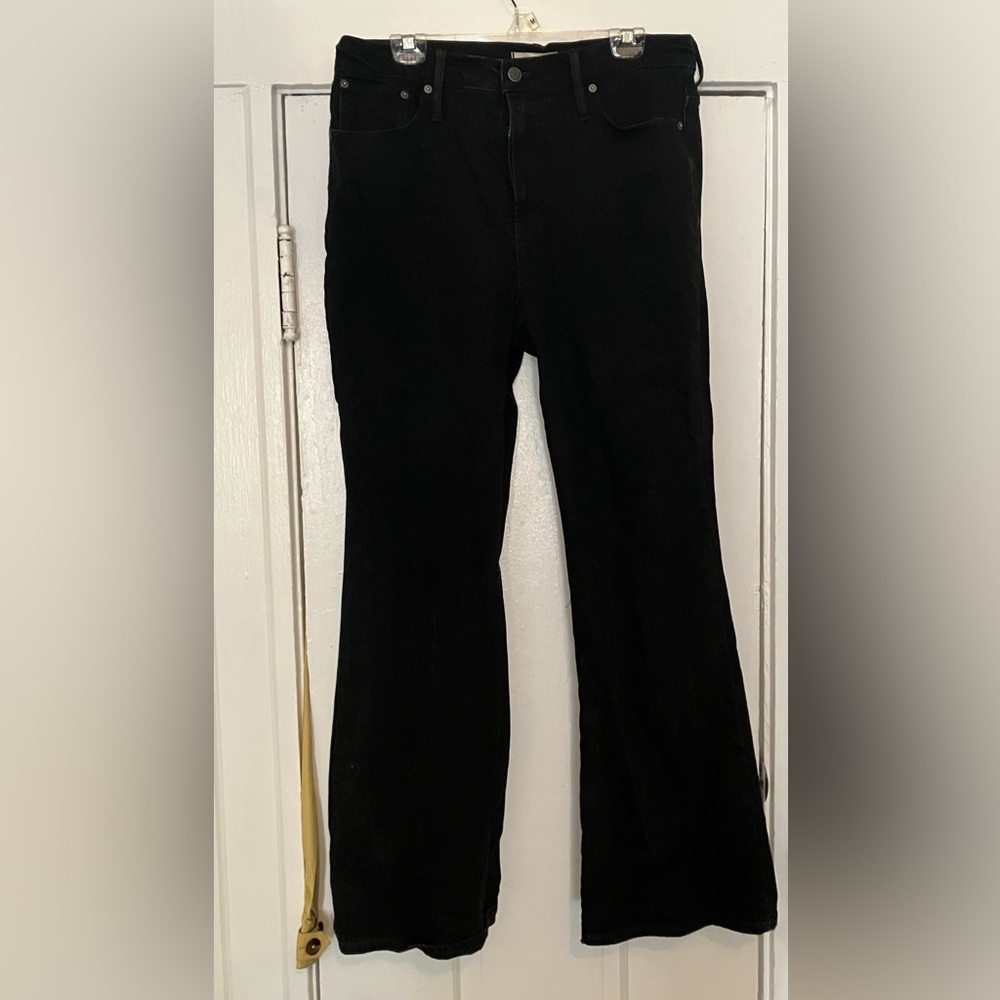 Madewell Perfect Vintage Black Denim Bootcut Jeans